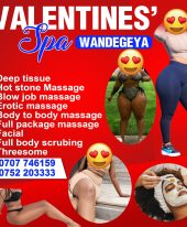  image of Valentines’ spa a Ugandan female escort 
